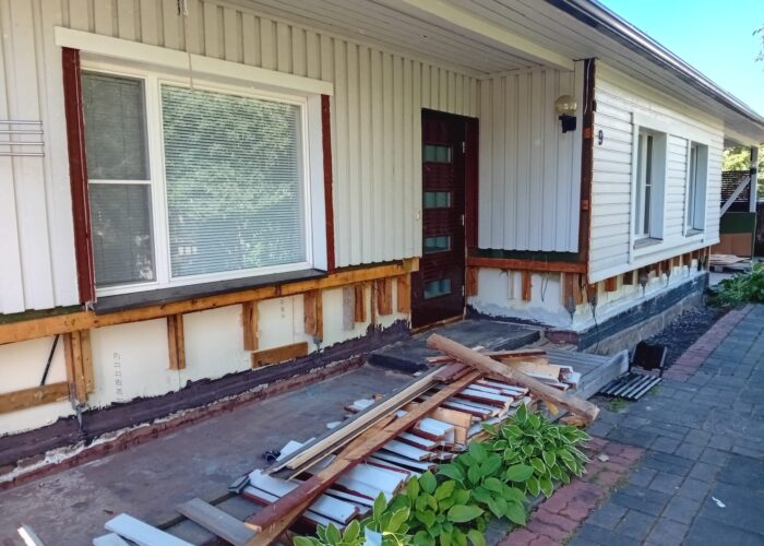 Omakotitalon kengitys