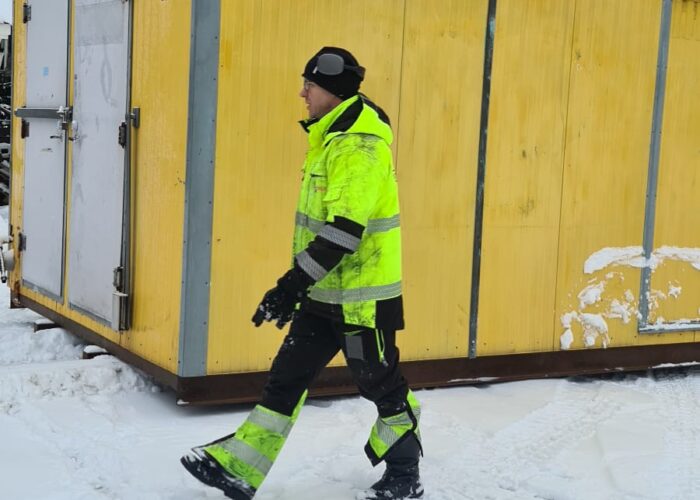 Työ onnistuu kelistä riippumatta, kun varusteet on kunnossa